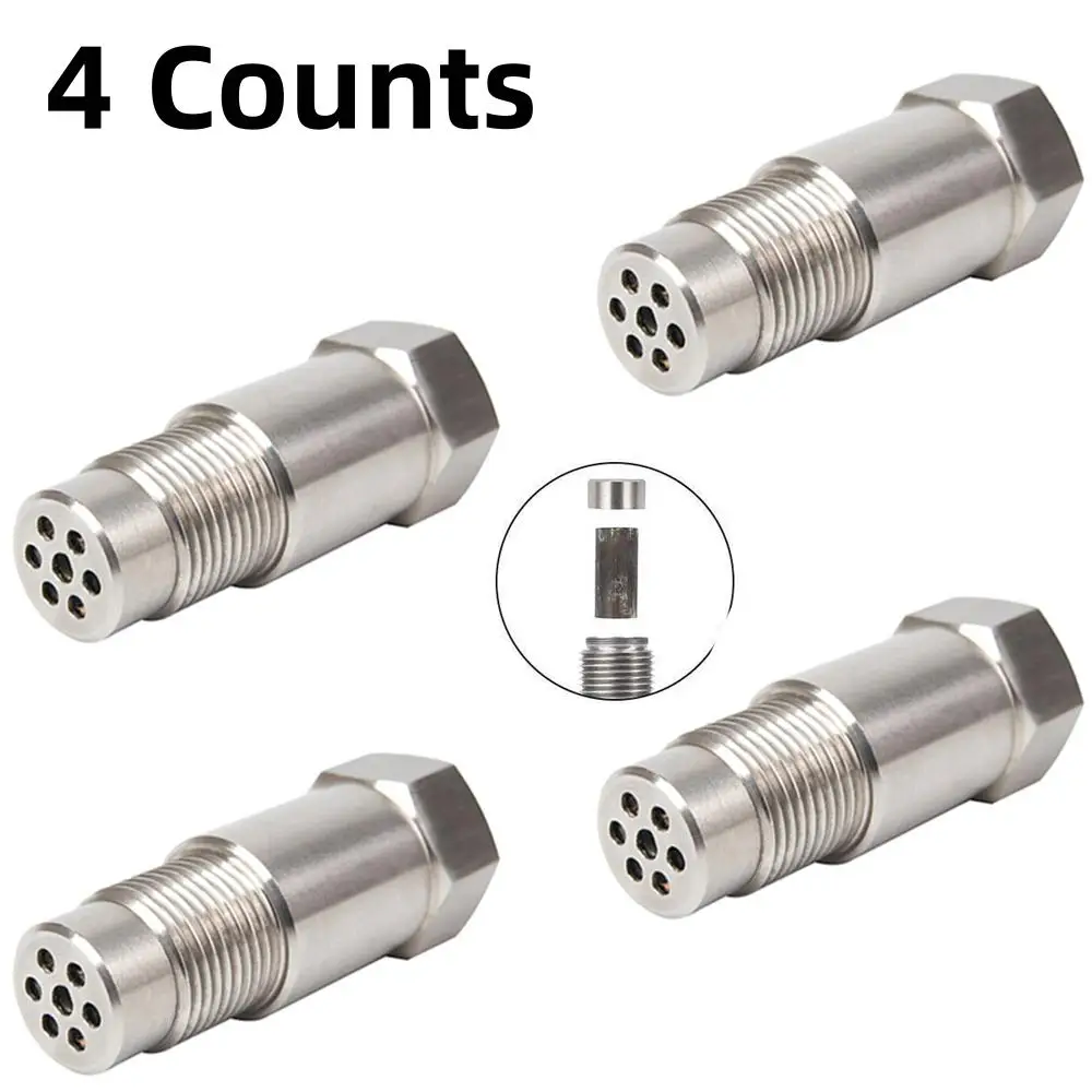 Oxygen Sensor Spacer Adapter, 4 Counts M18x1.5 Oxygen Sensor Connector, Auto Sensor Repair Tool, Oxygen Sensor Extender, Industrial Hardware Tool, Pip