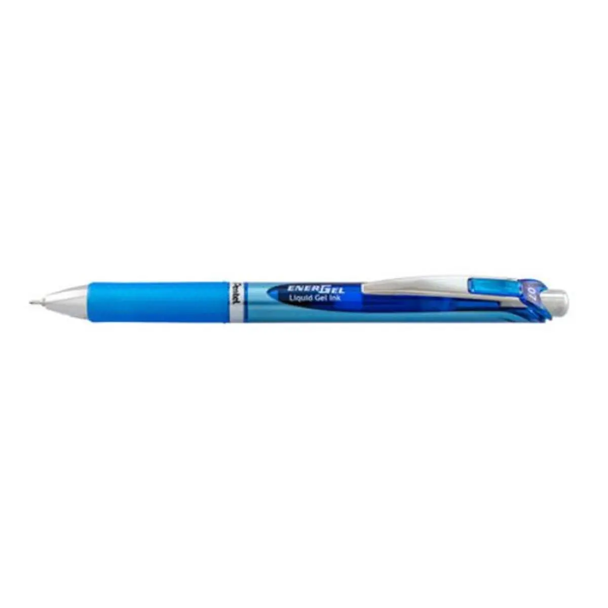 212 MAIN Pentel of America EnerGel RTX Retractable Gel Pens, Latex-Free, Lefties Ok, Refillable, Medium 0.7 mm Tip, Blue Ink, Blue & Gray Barrel, Smooth Write Office Stationery & Writing Supplies