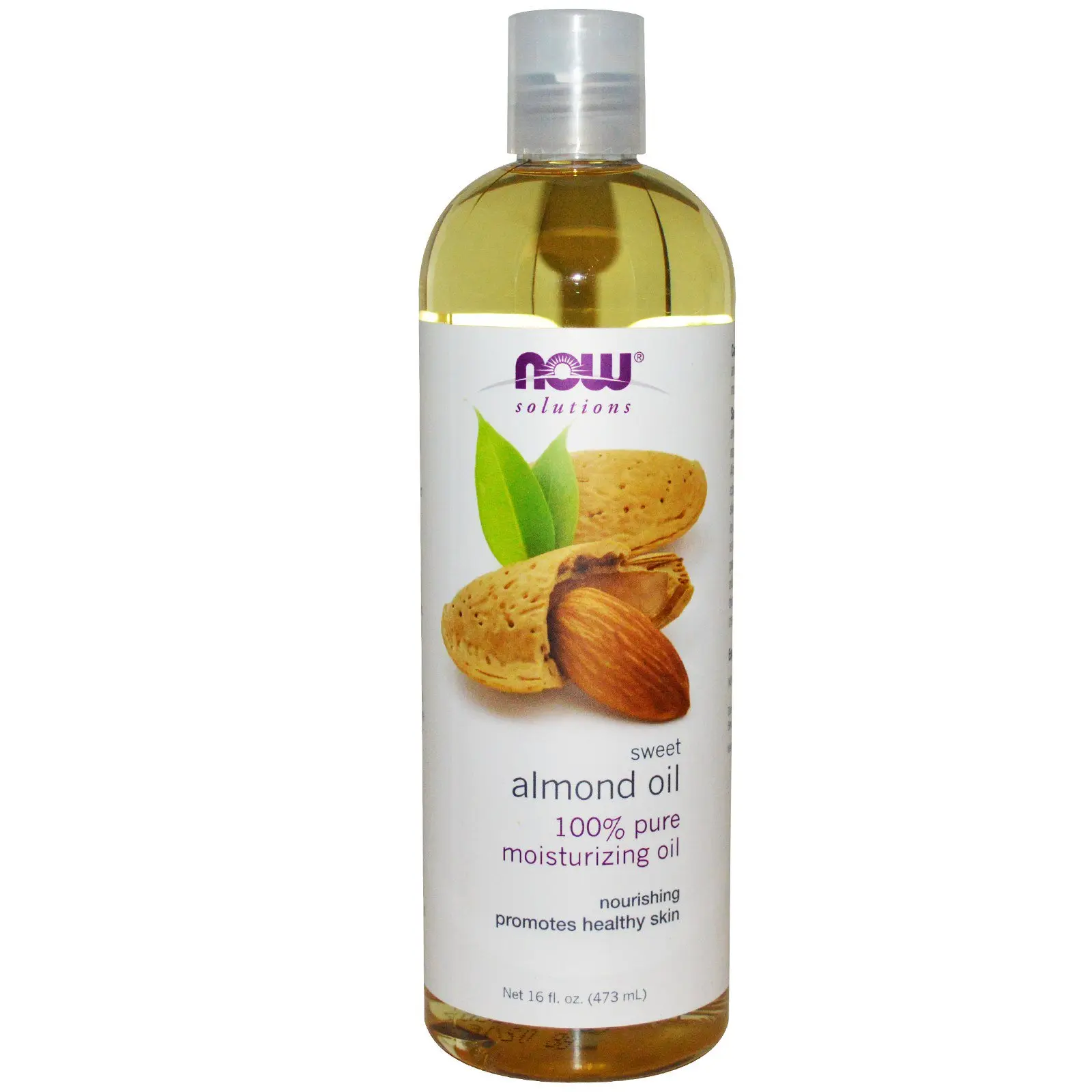 NOW Foods Now Foods, Solutions, (2 Pack)Sweet Almond Oil, 16 fl oz (473 ml) NOW Foods Now Foods, Solutions, (2 Pack)Sweet Almond Oil, 16 fl oz (473 ml)