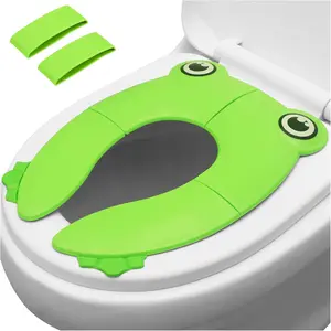 Toilet Seat Cover | Folding Travel Toilet Seat for Children and Potty Training