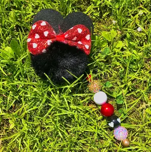 Minnie Inspired Acrylic Keychain