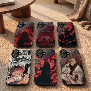 King of Curses Anime Phone Case Collection, Cover (6 Styles) for iPhone 17 16 15 14 13 12 Pro Max Plus X, Samsung Galaxy S25 S24 S23 S22 S21 Ultra