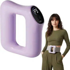 Multifunctional Fascia Ring with Wearing Strap | Adjustable Vibration Massager for Deep Muscle Relax | Comfort Fit for Waist, Belly, Back, Legs