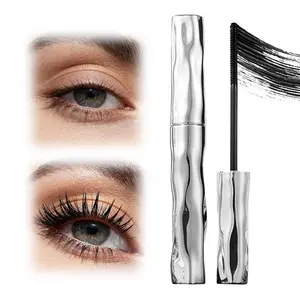 Waterproof Mascara for Long-Lasting 24-Hour Thick & Well-Defined Lashes, Double-Head Design, Keeps Clean Eye Makeup for Daily Commute and Dating