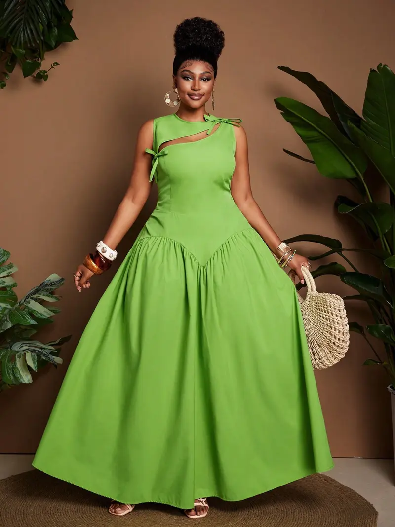 formal dresses with ruching in waist SIMONA Ruched Leg Split Silky Bridesmaid Formal Dress Black / 8 USA
