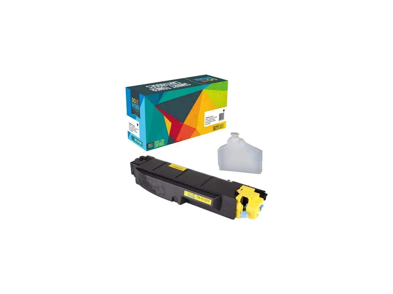 Yellow Toner Cartridge for Kyocera TK-5152Y ECOSYS M6035cidn, ECOSYS M6535cidn, ECOSYS P6035cdn, Genuine Kyocera Brand