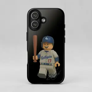 Mini Ohtani Tough Phone Case, Full Model, Shohei Baseball 17 Phone Case