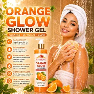 PEACH GLOW SHOWER GEL.