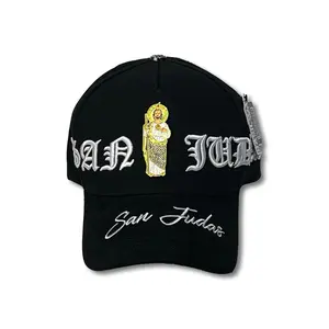 San Judas Pin Emblem embroidered SnapBack Cap