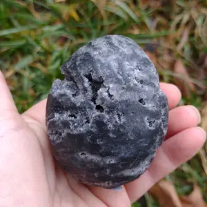 Purple Sphalerite Crystal Egg