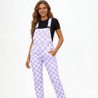Purple Checkered