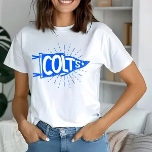 Custom Mascot Pennant Shirt – Vintage School Spirit Tee | Personalized Team Flag Graphic Shirt, Homecoming Outfit