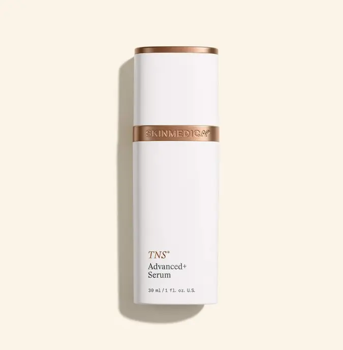 SkinMedica TNS Advanced+ Serum, 1 oz/28.4g Anti-Aging Face Treatment for Fine Lines & Wrinkles, Skin Protectant Body Moisturizer Cream