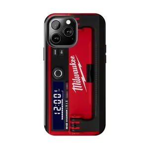 Heavy Duty Power Tool Inspired Red Case Compatible with iPhone 7, 8, X, 11, 12, 13, 14, 15, 16 17 & Samsung Galaxy S21, S22, S23 & S24 S25 seriesPhone Case Compatible iPhone 7, 8, X, 11, 12, 13, 14, 15, 16 17&Samsung Galaxy S21, S22, S23 & S24 S25 series