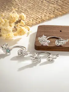 Women's Titanium Alloy Earrings, Hypoallergenic Soft Cartilage Piercing Jewelry, Elegant Ear Accessories for Daily Wear