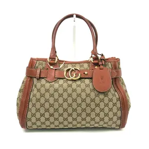 Pre-owned GUCCI Canvas Shoulder Bags 13.78'' R2239 Shoulder Bag T25187101933 0128 T1 Qiqi