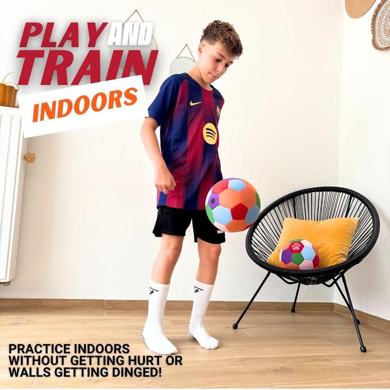 The House Ball - Soft Soccer Ball Designed for Inside Your House - Size 4