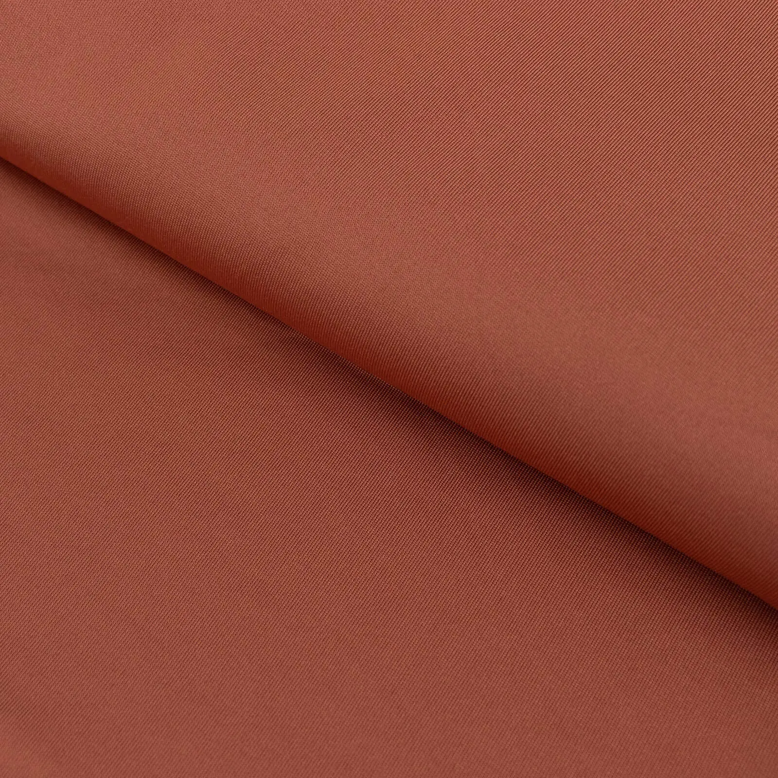 Terracotta (Rust) Spandex 4-Way Stretch Fabric Roll, DIY Craft Fabric Bolt- 60"x10 Yards