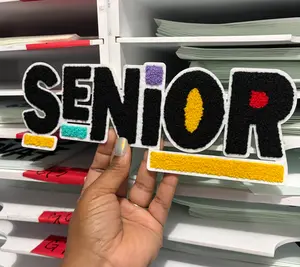 Chenille Patches -  Patch Heat Pressed, Easy Application, Versatile Design, High-Quality Materials