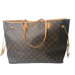 Pre-owned Louis Vuitton Leather Tote Bags Neverfull GM Monogram Canvas Tote Bag LV134Fei Stylish Versatile Accessory Monogram Canvas Design