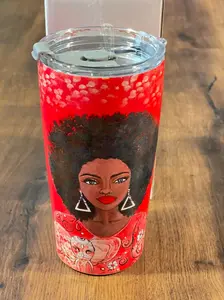 I Am Powerful Stainless Steel Travel Tumblers