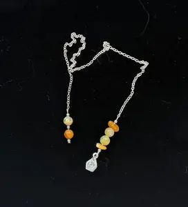Natural Stone Chain Bookmark