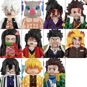 Demon Breathing Technique Collectible Figure Toy Custom Miniature Action Figure for Displays Mini figure Art Toy 1.6 Inches Tall ABS Plastic High-Quality Durability and Visual Appeal Figurine Perfect for TV Show Enthusiasts