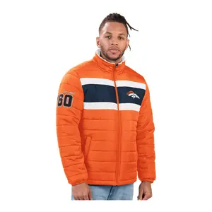 NFL Men's Poly Filled Sherpa Lined Full Zip Jacket NFL Men's Poly Filled Sherpa Lined Full Zip Jacket