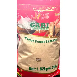 Jas White Crunchy Gari from Ghana - 4 lbs