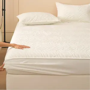 Warm Flannel Microfiber Mattress Cover Sheet, Winter Comfortable Skin-Friendly Bedding, Single & Twin Size, Hotel Home Use, Washable, Anti-Static