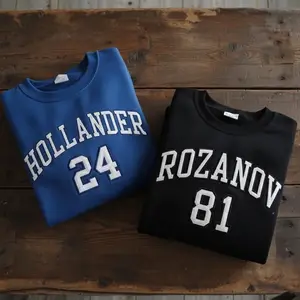 Embroidered Hockey Romance Unisex Sweatshirt,  Hockey Romance Unisex LGBT Hockey Fan Gift Heated Movie  Shirt