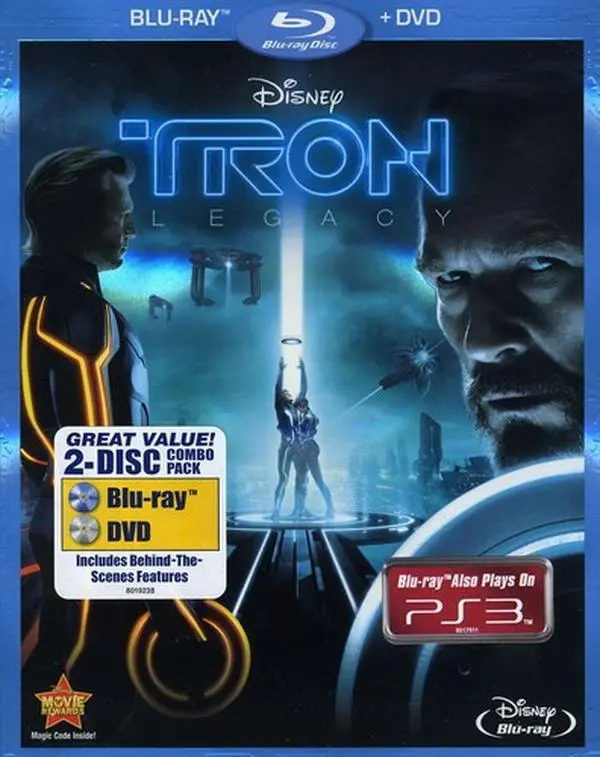 Tron: Legacy  [BLU-RAY MOVIE] With DVD, Widescreen, Ac-3/Dolby Digital, Dolby, Digital Theater System, Dubbed, Digital Video Services, O-Card Packaging, Subtitled