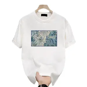 Kyn Apparel 2026  Fashion American Style T-Shirt Trendy Personalized Print Men's Summer Round Neck Versatile Short Sleeve Shirt