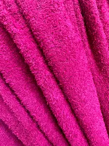 Fuchsia Terry Cloth Knit