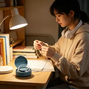 SITAKEYFMHK Game-Changing Retractable Cable Organizer!No More Tangled Cables - Must-Have Desk Gadget