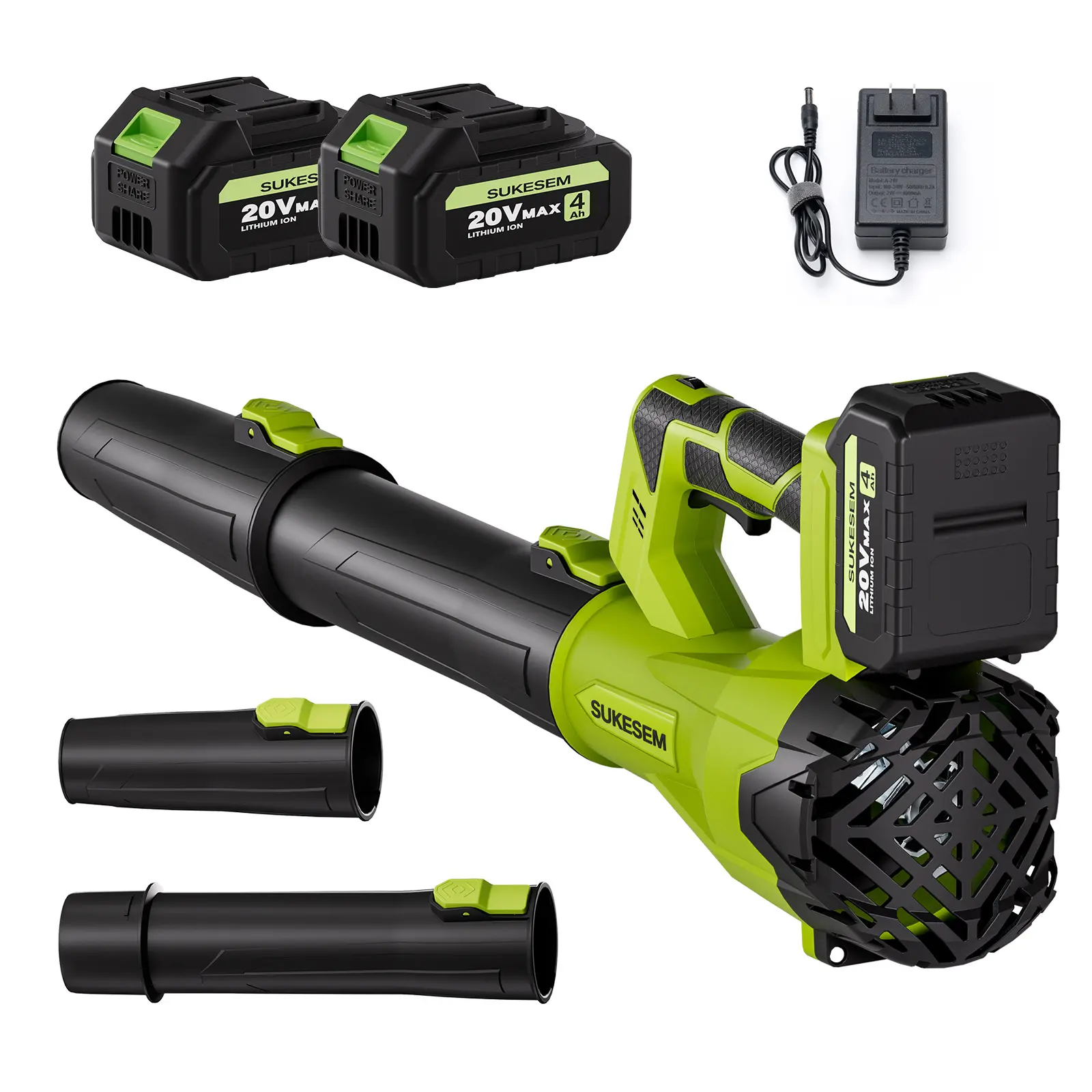 Handheld Cordless Lithium Battery Leaf & Snow Blower for Lawn Care, 26000 RPM High Power, 2×4.0Ah Batteries, Lightweight Portable Design for Efficient Clearing, Blowers For Lawn Care, Handheld Cordless Blower