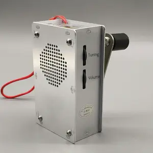 This high-power 1000mAh hand-cranked generator is a mini portable emergency power supply that also functions as an LED flashlight, cash register, and USB charger. It is safe, practical, , outdoor adventures, camping, and sudden power outages.