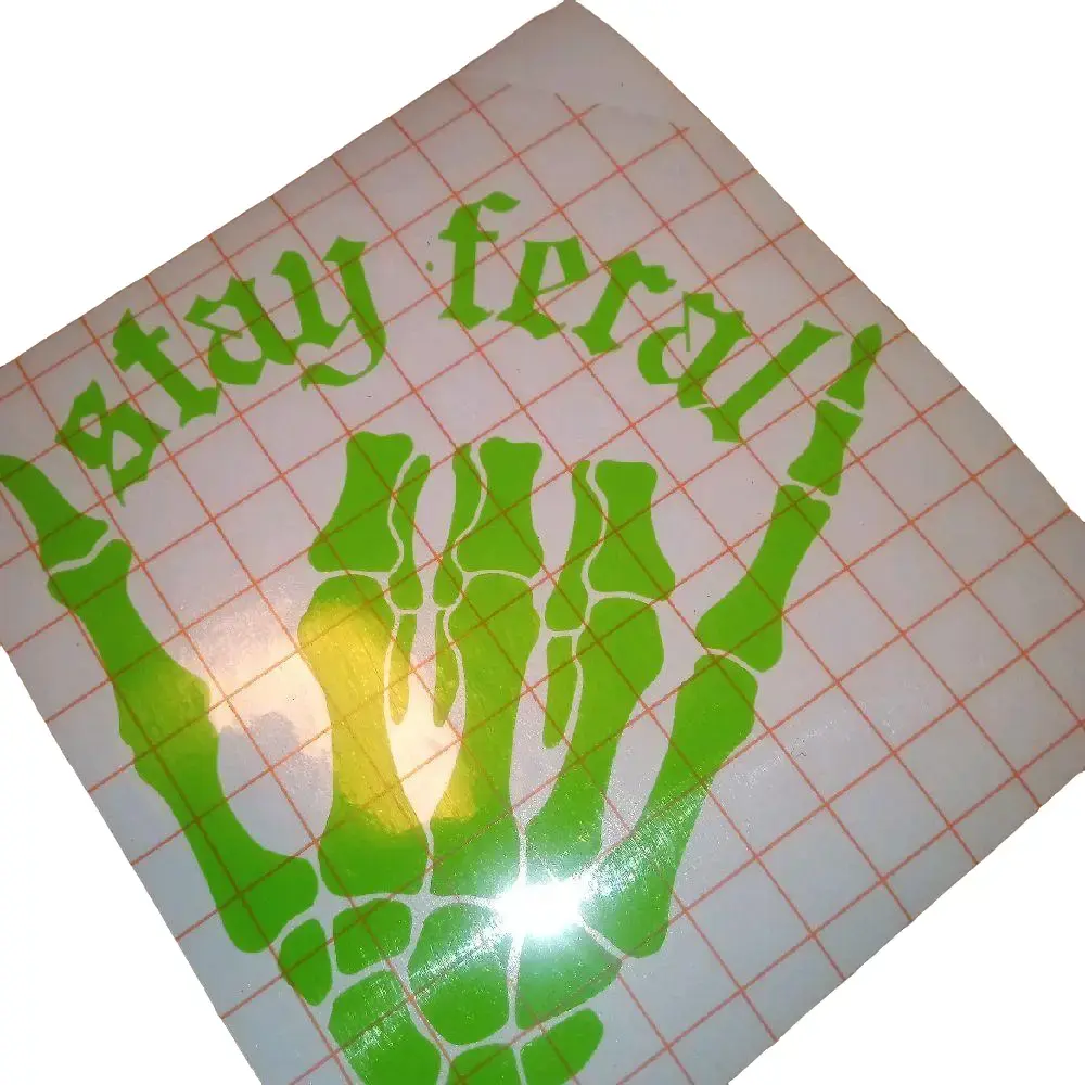 stay feral car sticker, vynal sticker for Decal for Cars and Trucks