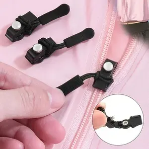 Universal Zipper Replacement, 6 Counts Removable Durable Zipper Slider, Easy To Install Zipper Repair Kit, Sewing Accessories for Clothes, Bags, Installation