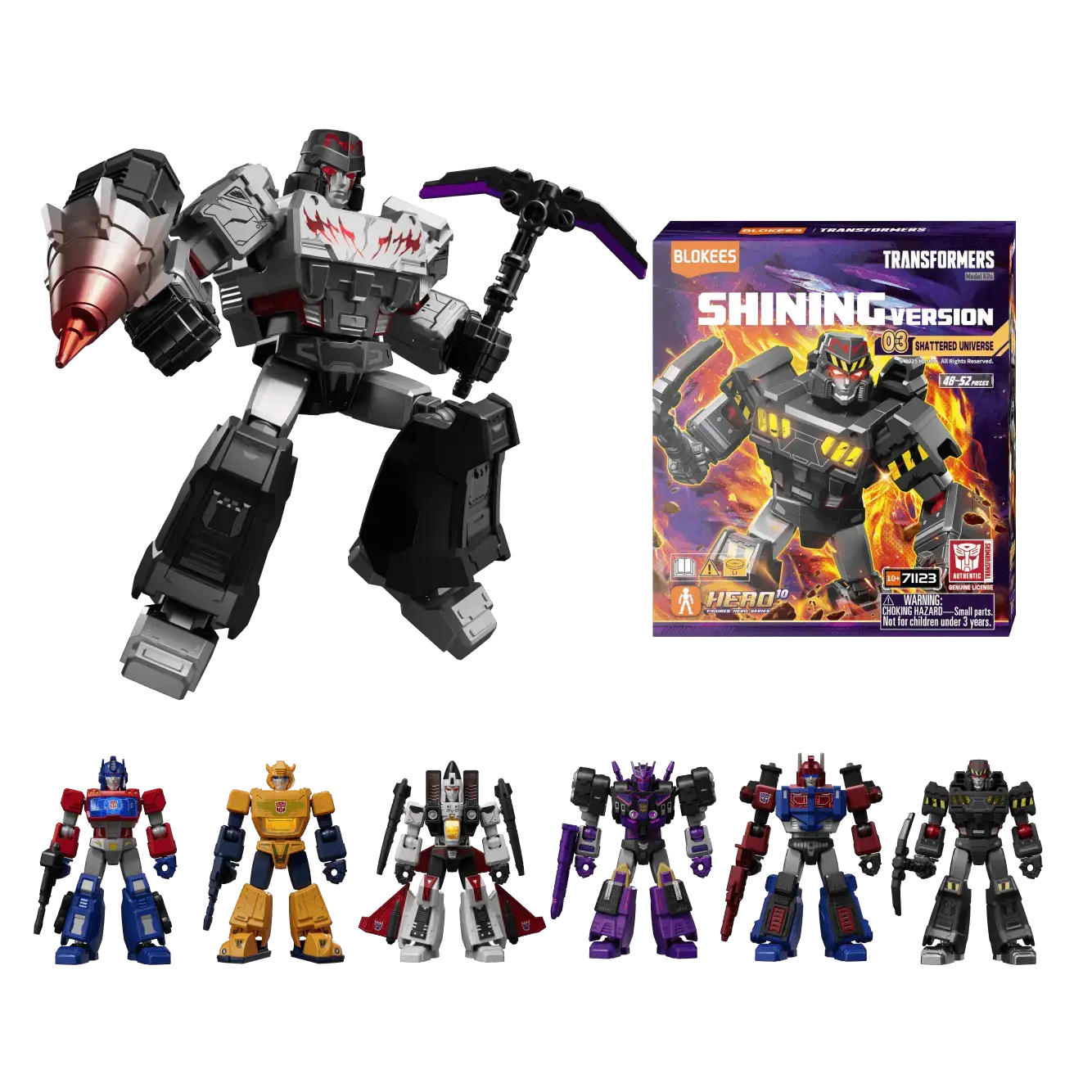 Blokees Transformers Shining Version 03 Shattered Universe