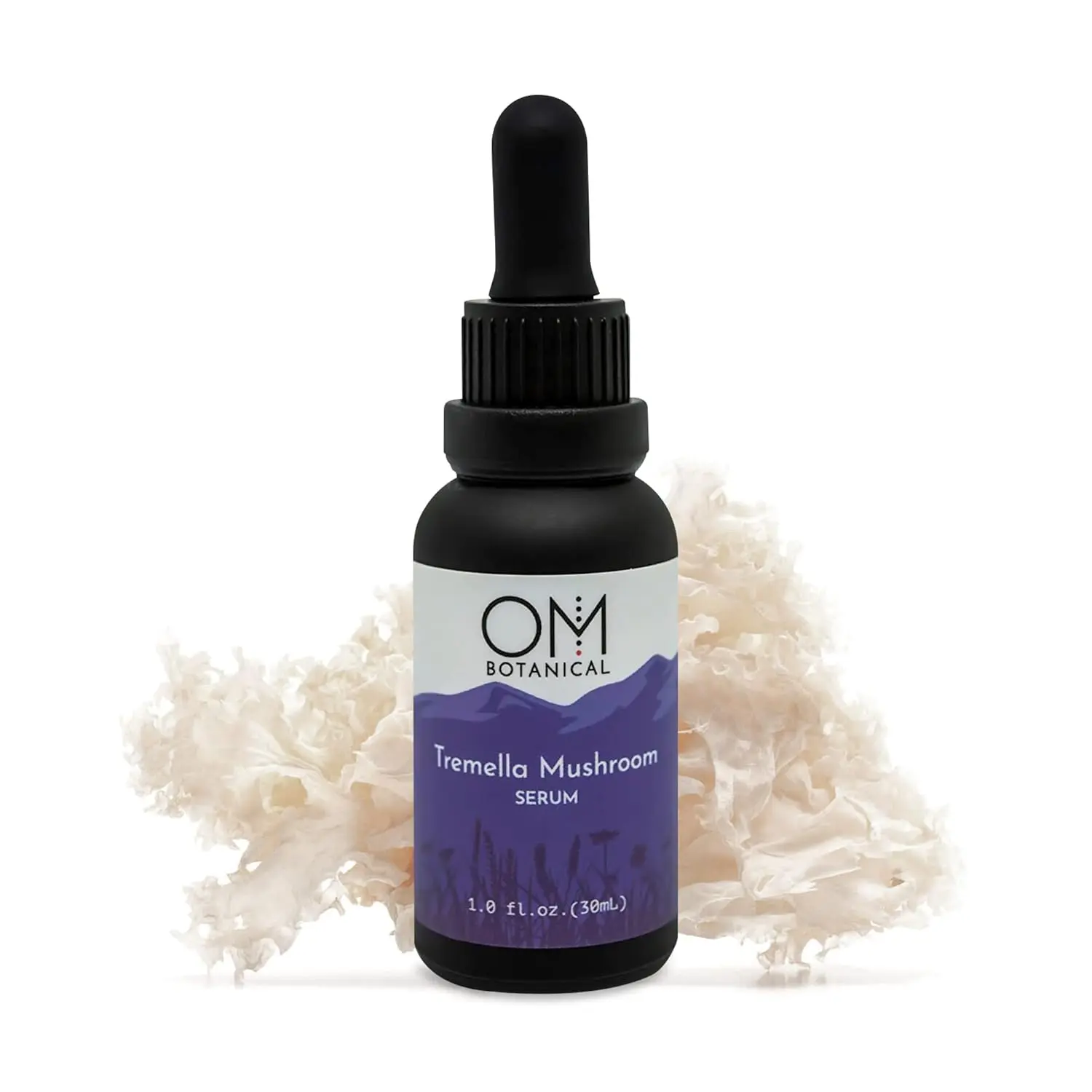 Tremella Mushroom Serum – 100% Natural Hyaluronic Acid Alternative for Deep Hydration & Plump, Dewy Skin | Edible-Safe by OM Botanical