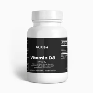 Optimum Vitamin D3 2,000 IU for Healthier Lifestyle - Edible