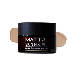 Skin Fix Long-lasting Instantly hides blemishes. Covers and soothes razor burns. Reduces redness. Covers under eye bags, dark circles and wrinkles. Concealer Foundation