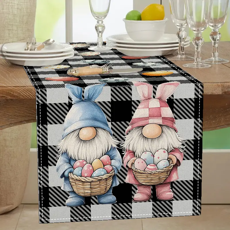 Premium Easter Tablecloth - Spring Holiday Decor for Home Parties & Celebrations