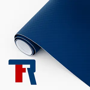 Rockrose 3D Carbon Fiber Vinyl Wrap with Twill Weave Style - Carbon Fiber Vinyl Wrap for Cars with Air Release Feature for Installation - Self-Adhesive Vinyl Car Wrap