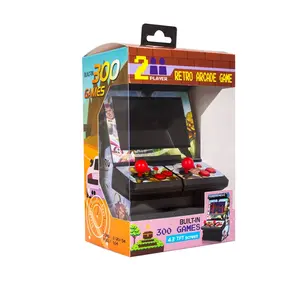 Retro Mini Double Player Game Console, Large Screen Wireless Classic Arcade, Two Players Can Connect to TV, Handheld Console