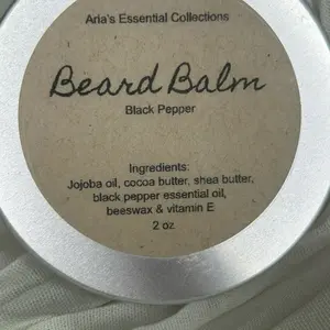 Black Pepper Beard Balm