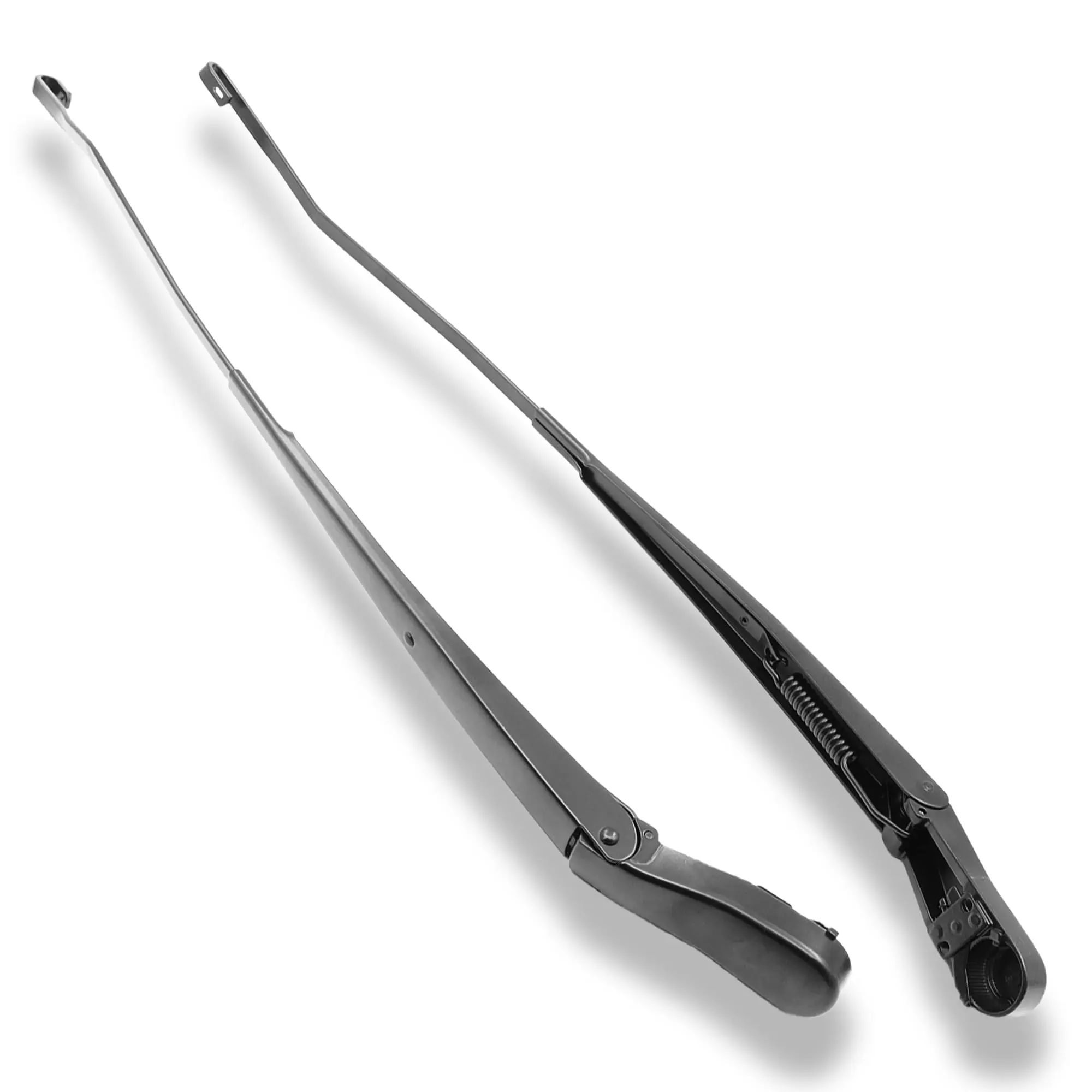 1-Pair Front Windshield Wiper Arms Kit, Abs-Aluminium Noiseless Rust-Resistant Left & Right Arms, Compatible with Dodge Ram 1500 2002-2004/Ram 2500 3500 2003-2004, Replaces OE 42884 42885 55077133AA 55077132AA 55077133AB 55077132AB
