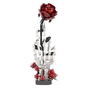 Hand building blocks, roses, gifts suitable for children, educational toys