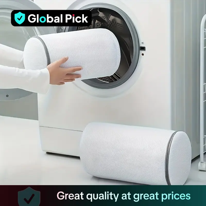 Shoes Washing Bag, 2 Counts Mesh Washing Cleaning Bag for Sneakers, Travel Organization Pouch for Sneakers Shoes Socks Bras